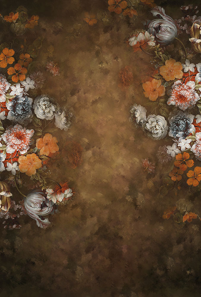 Avezano Fine Art Floral Portrait Photography Backdrop-AVEZANO